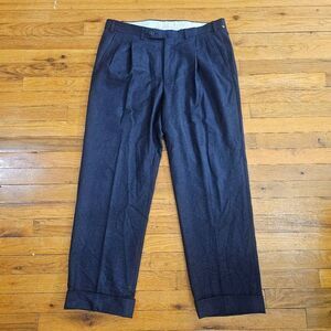 Ermenegildo Zegna Wool Dress Pants Mens Size 34x29